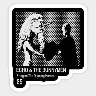 Echo Bunny Men/ Dancing Horses Sticker